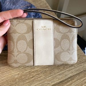 Coach wristlet